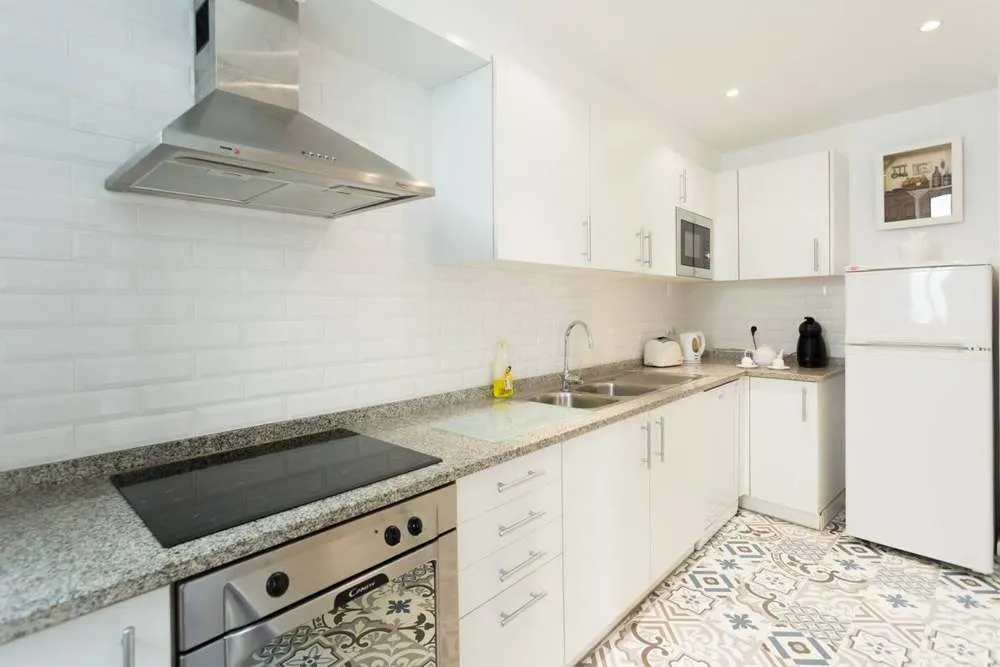 Interior of Casa Primavera - renovated duplex in city centre.