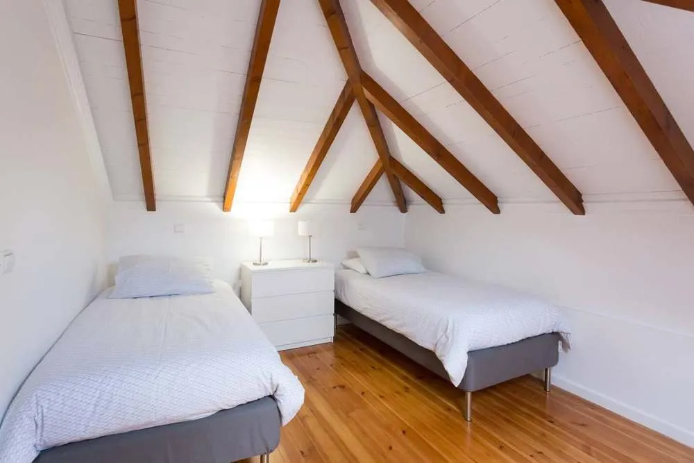 Interior of Casa Primavera - renovated duplex in city centre.