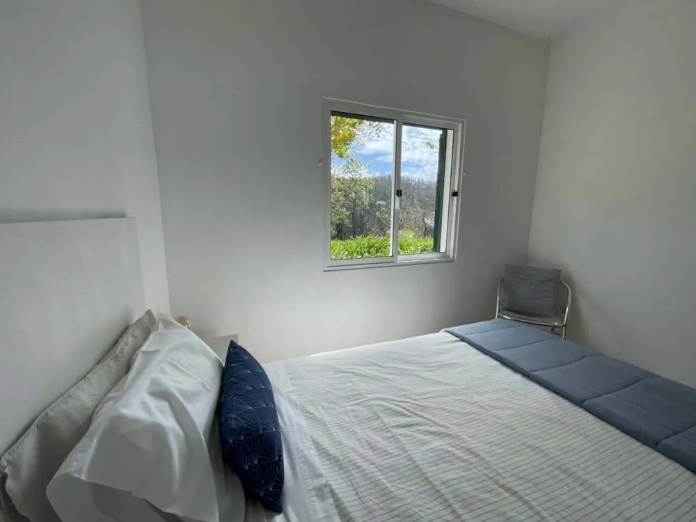 Interior of Aranhas bungalow is a spacious and sunny bungalow.