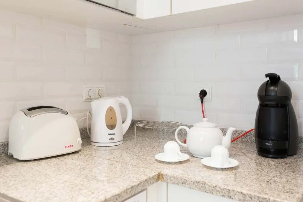 Interior of Casa Primavera - renovated duplex in city centre.