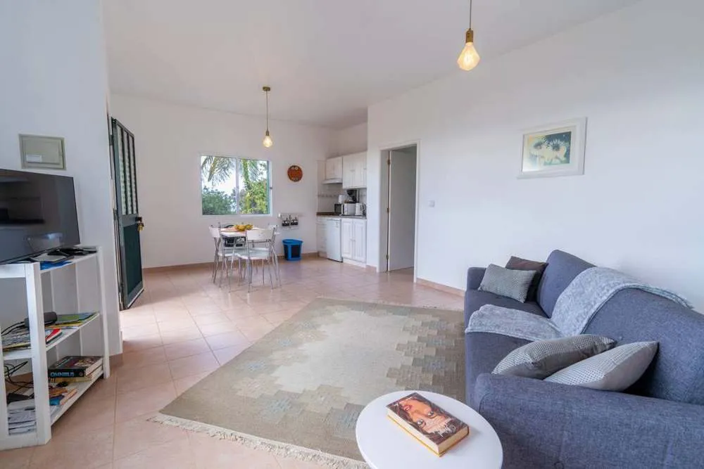 Interior of Veigela bungalow..