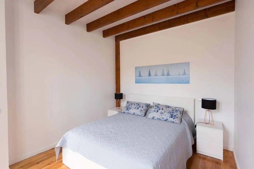 Interior of Casa Primavera - renovated duplex in city centre.