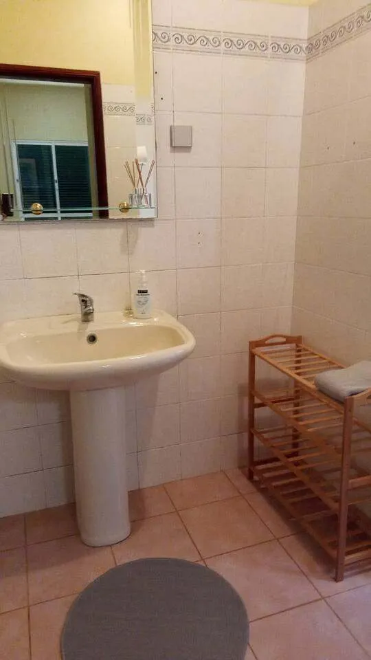 Interior of Aloes bungalow is cheerful, sunny and spacious.