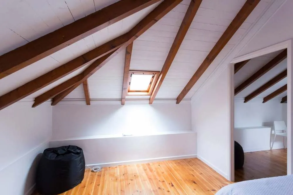 Interior of Casa Primavera - renovated duplex in city centre.