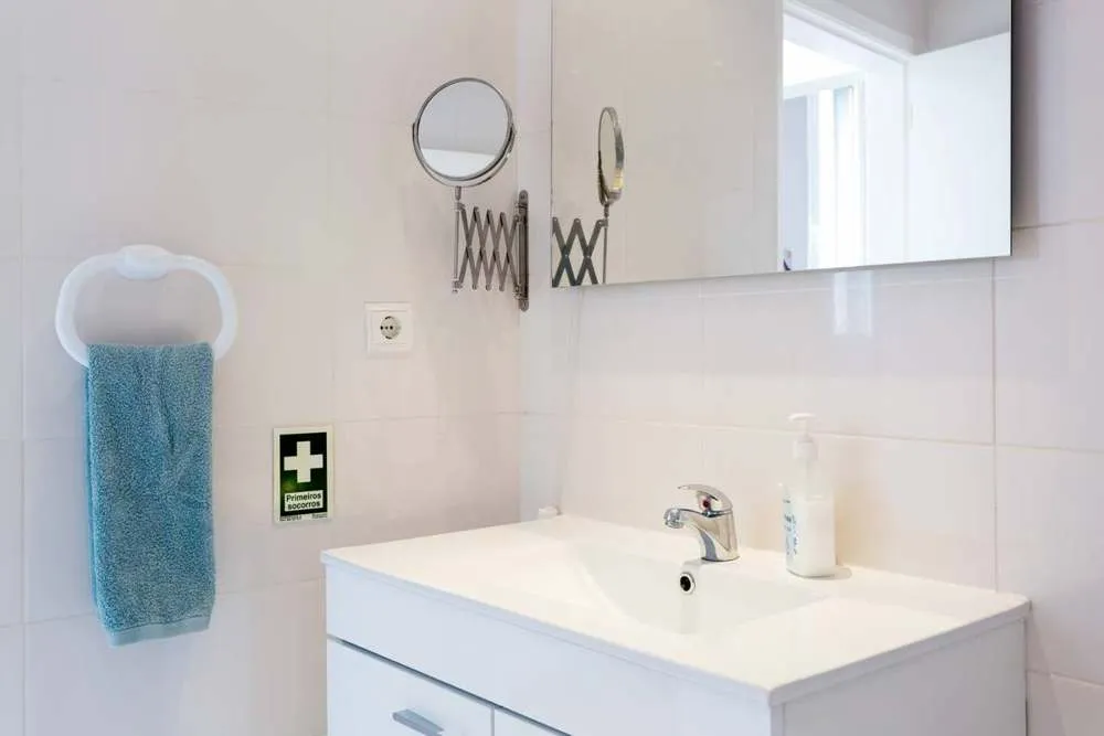 Interior of Casa Primavera - renovated duplex in city centre.