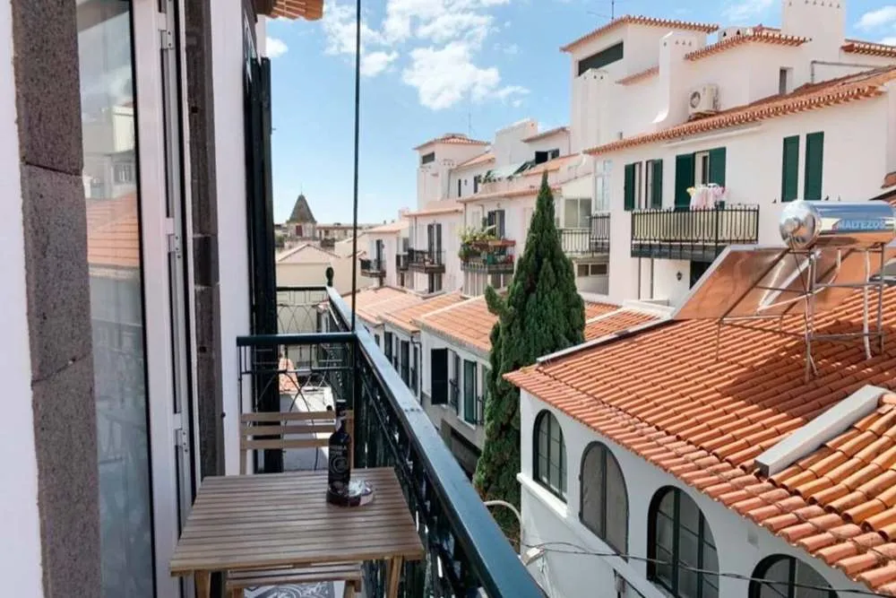The balcony.
