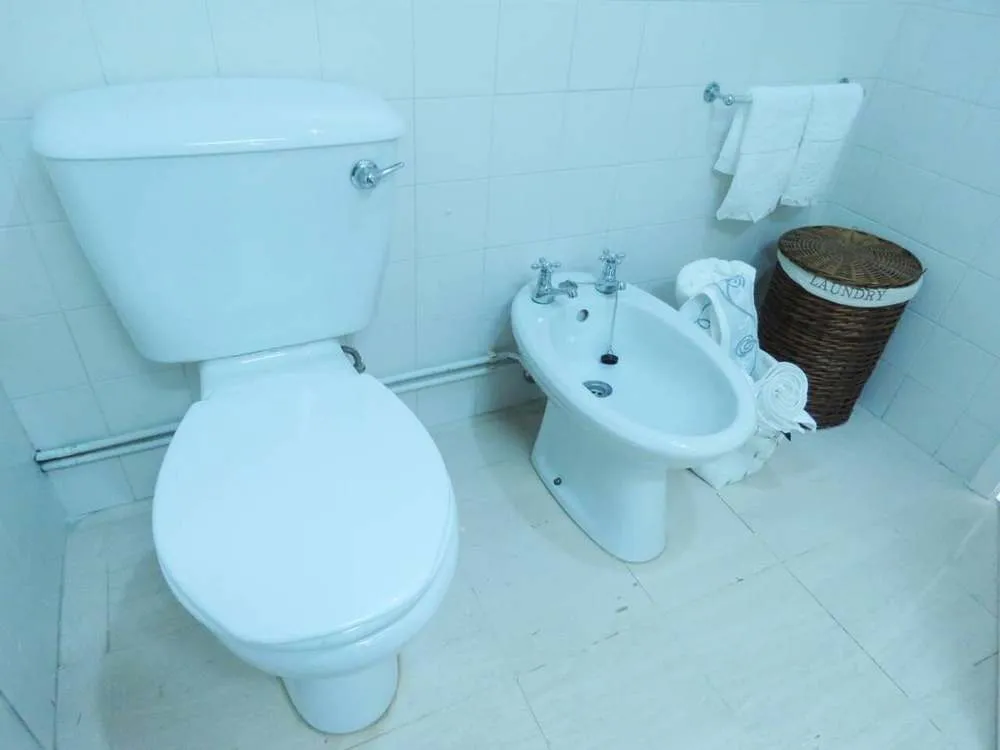 The second bathroom.