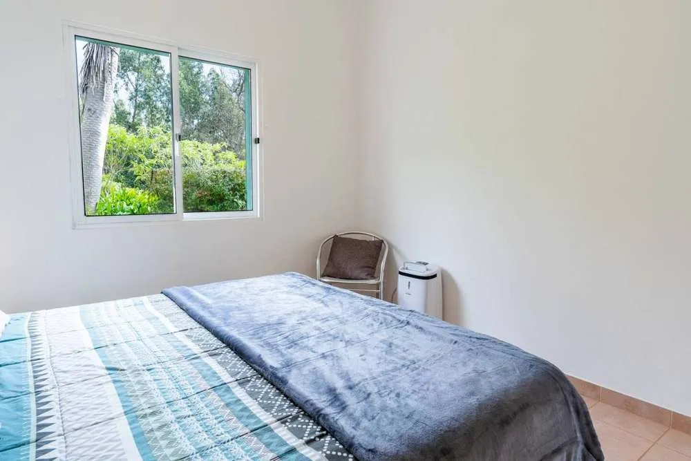 Interior of Veigela bungalow..