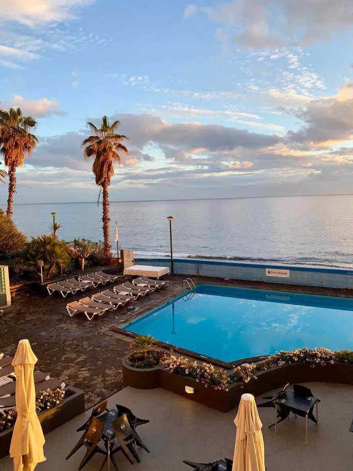 Interior of 'Atlantic Vista' - amazing view, balcony & pool.