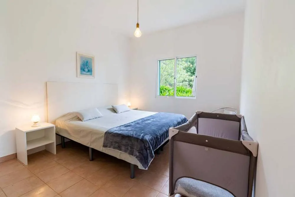 Interior of Veigela bungalow..