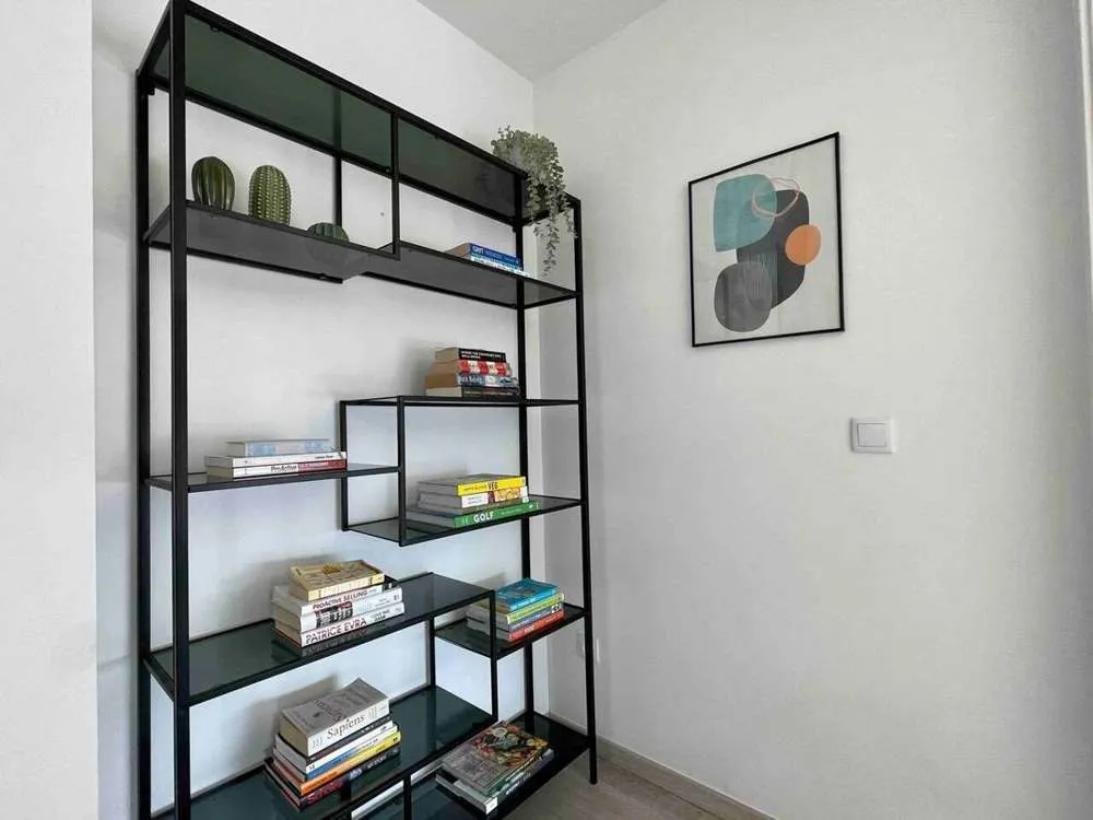 Find a book to dive into during your stay.