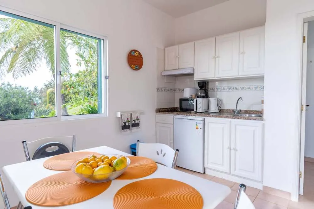 Interior of Veigela bungalow..